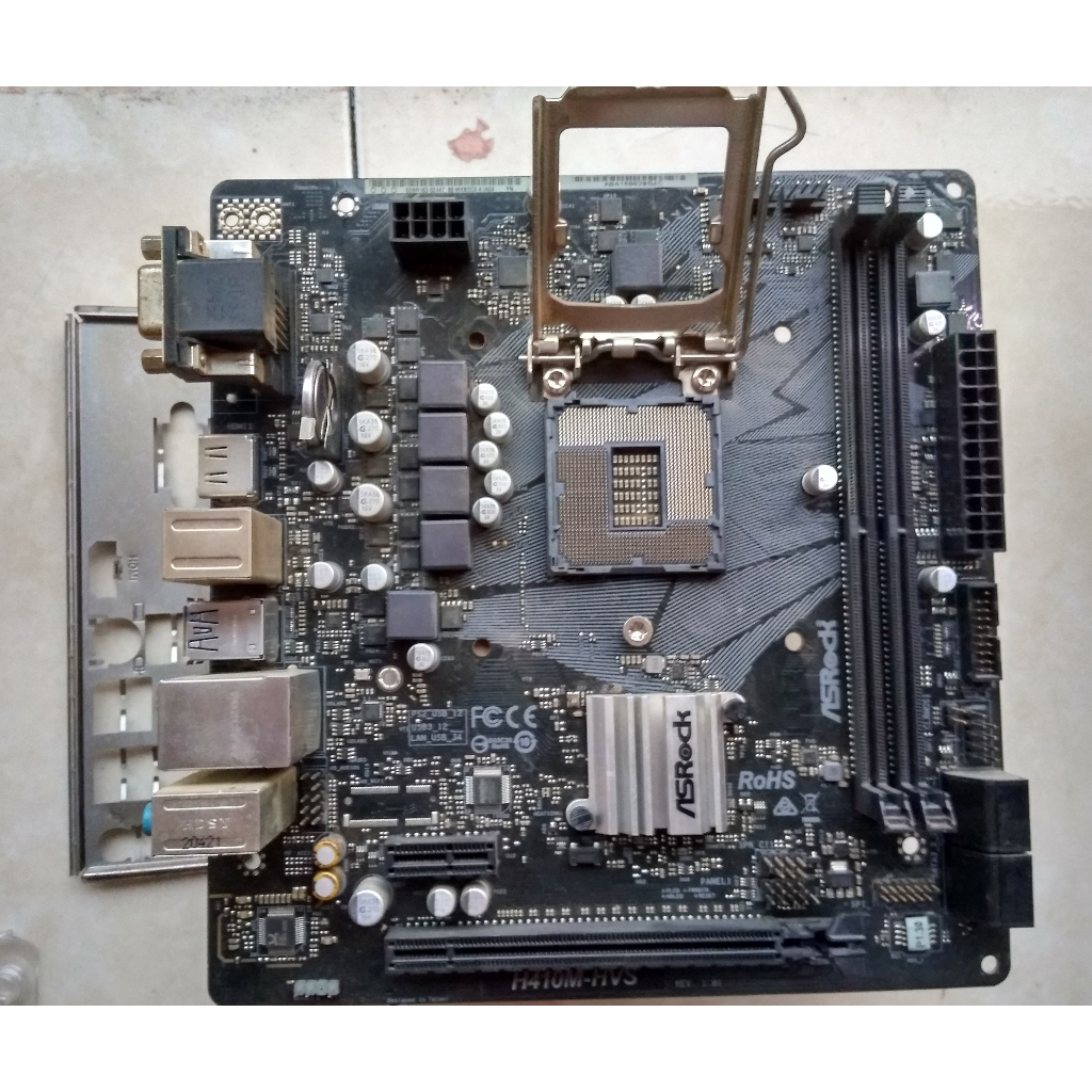 Jual Motherboard Asrock H410M-HVS - LGA 1200 | Shopee Indonesia