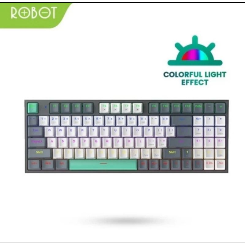Jual Robot Workmate II Mechanical keyboard Gaming 94keys PBT Keycaps ...