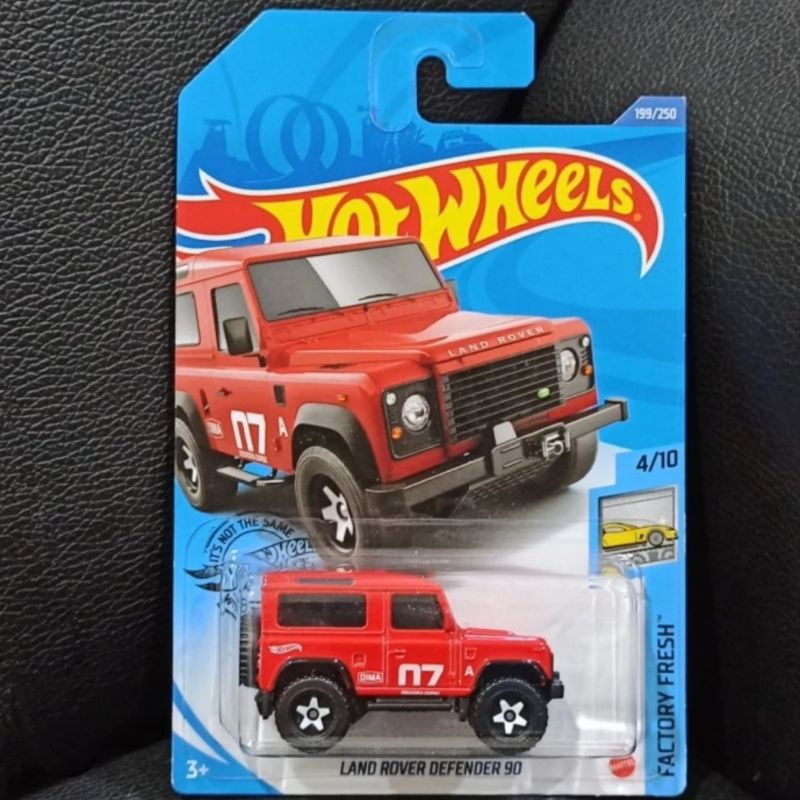 Jual Hotwheels Land Rover Defender Red 1990 [Original Mattel] SNI ...