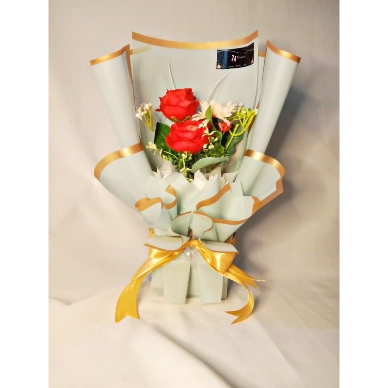 Jual Zm Medium Medium Bouquet Buket Bunga Artificial Buket Bunga Palsu Buket Wisuda 