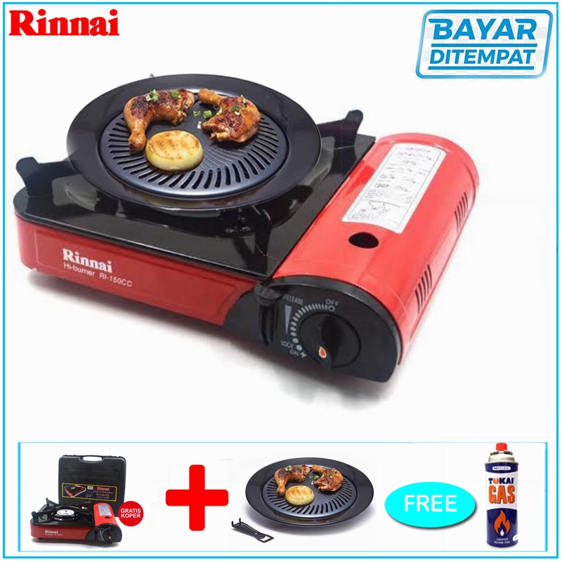 Jual Kompor Portable/Kompor Camping/kompor Kemah Rinnai RI 150 CC 1 ...