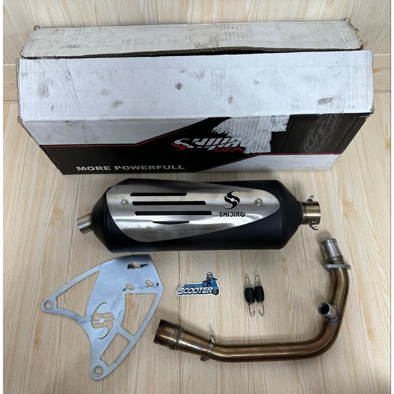 Jual Knalpot Shijiro Standar Std Racing Vespa Sprint Primavera S LX ...