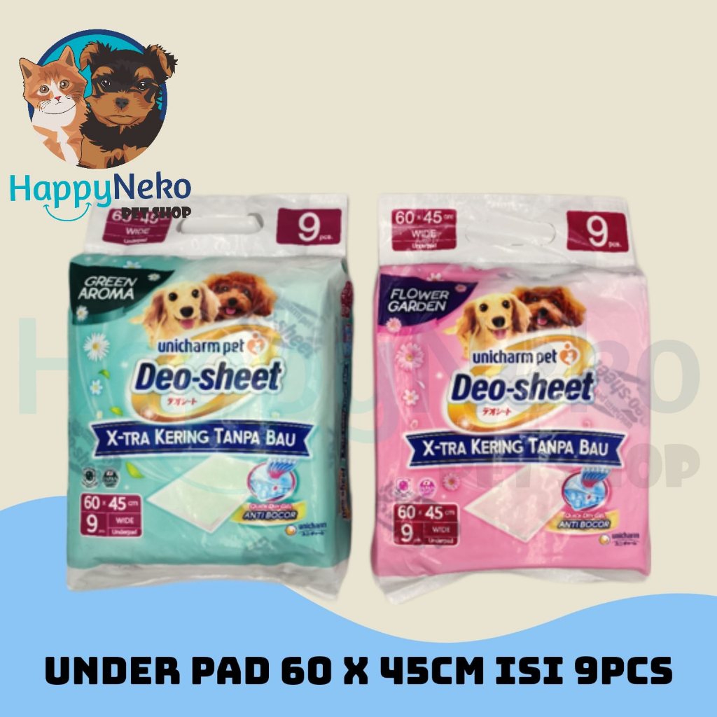 Jual Unicharm - Deo-Sheet Wide Isi 9 pcs Alas Pipis Anjing | Shopee ...