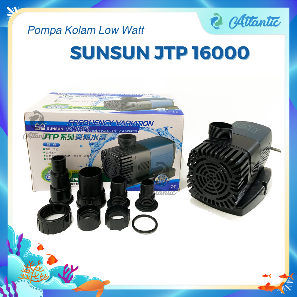 Jual Sunsun Jtp Pompa Air Low Watt Kolam Ikan Koi Shopee Indonesia