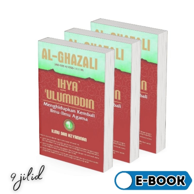 Jual Kitab Ihya Ulumuddin Imam Al Ghazali 9 Jilid Shopee Indonesia