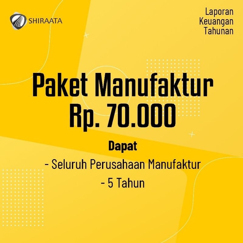 Jual Laporan Keuangan Perusahaan Di Bursa Efek Indonesia (PDF) | Shopee ...