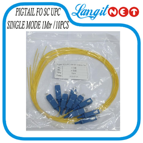 Jual PIGTAIL FO SC SC UPC SINGLE MODE 1Mtr 10PCS | Shopee Indonesia