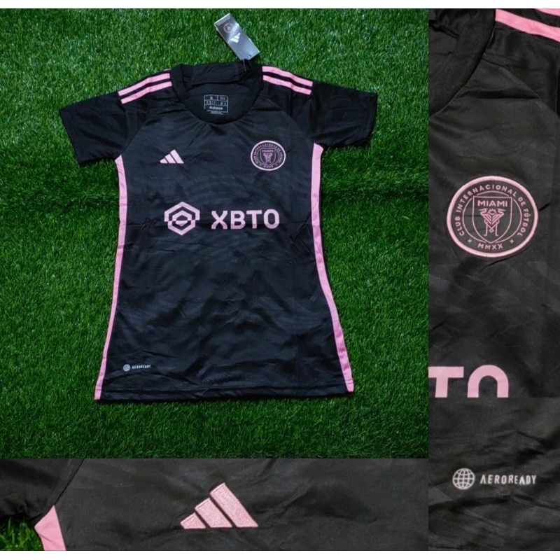 Jual JERSEY BOLA LADIES CEWEK INTER MIAMI AWAY 2023 2024 GRADE ORI TOP ...