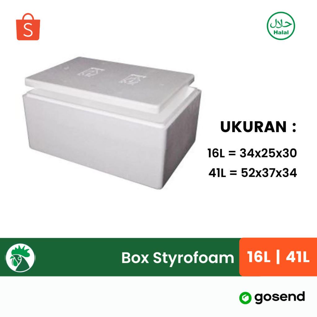 Jual Kotak Box Styrofoam Berbagai Jenis Shopee Indonesia