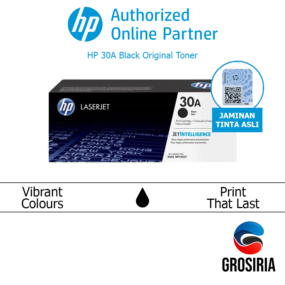 HP Toner 30A Black Original [CF230A]