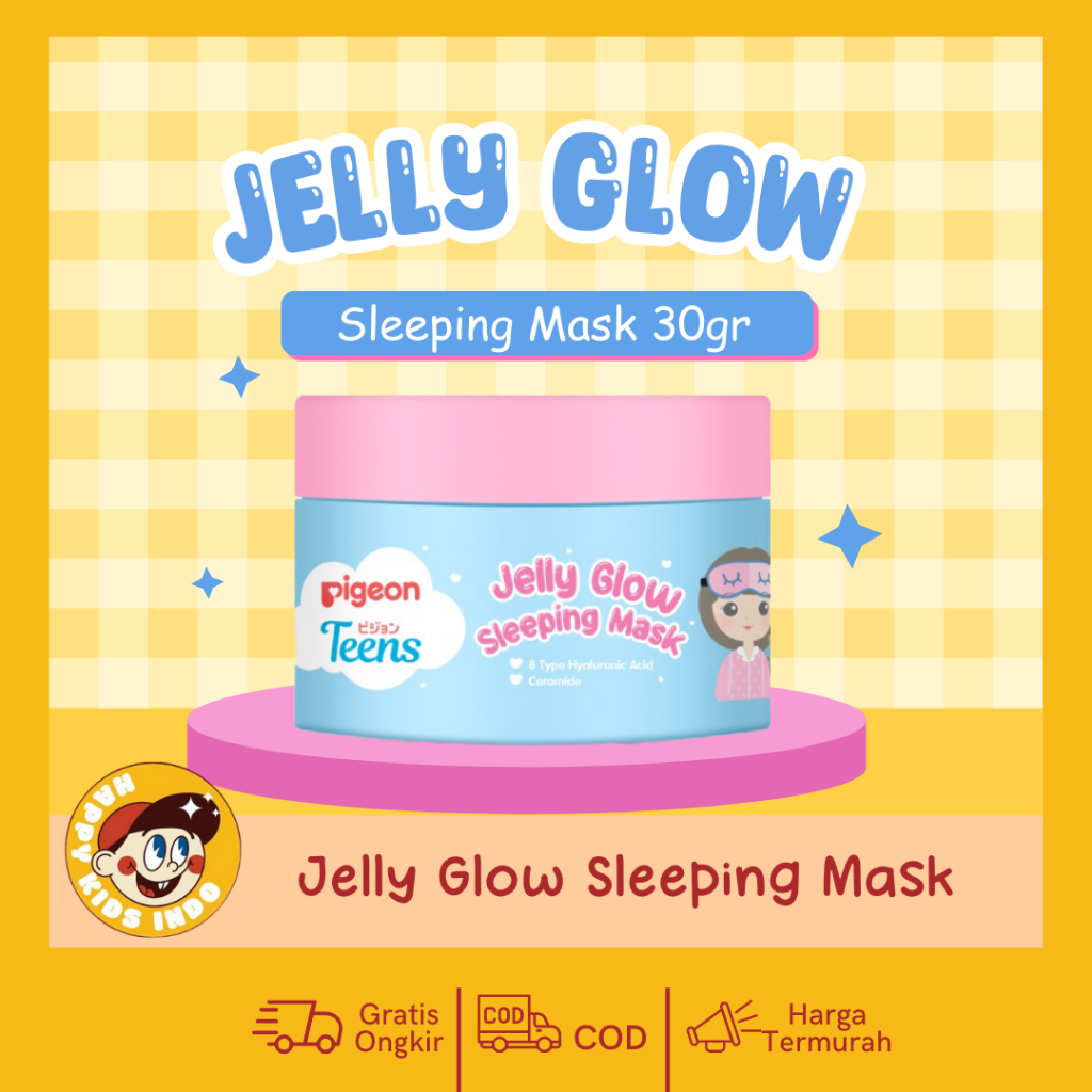 Jual PIGEON TEENS JELLY GLOW SLEEPING MASK 30G | Shopee Indonesia