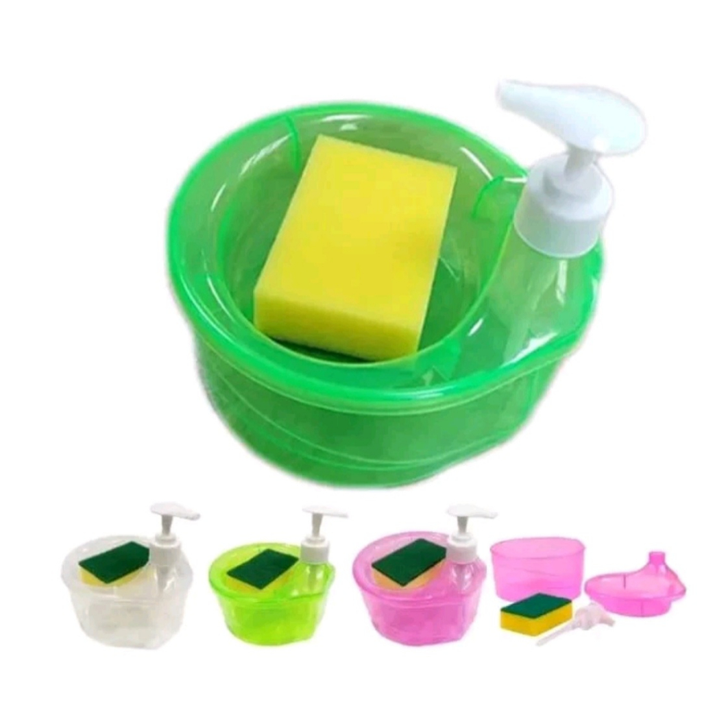 Jual Tempat Sabun Cair Cuci Piring Bentuk Bulat Soap Pump Dispenser