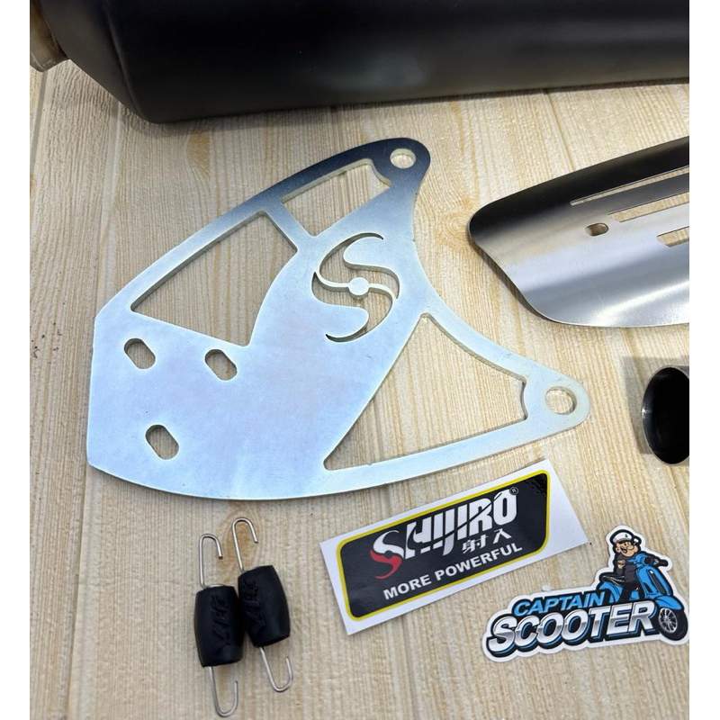 Jual KNALPOT SHIJIRO STD STANDAR RACING Special Edition SE SILVER Vespa ...