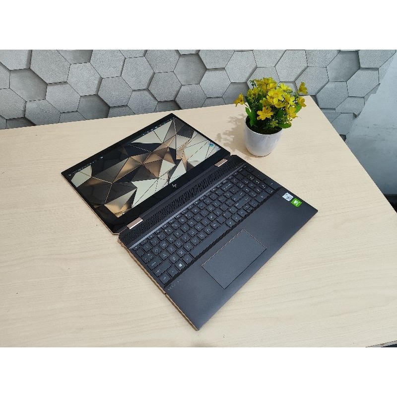 Jual HP SPECTRE GOLD X360 CONVERTIBLE 15-df1xxx DOUBLE VGA WITH NVIDIA ...