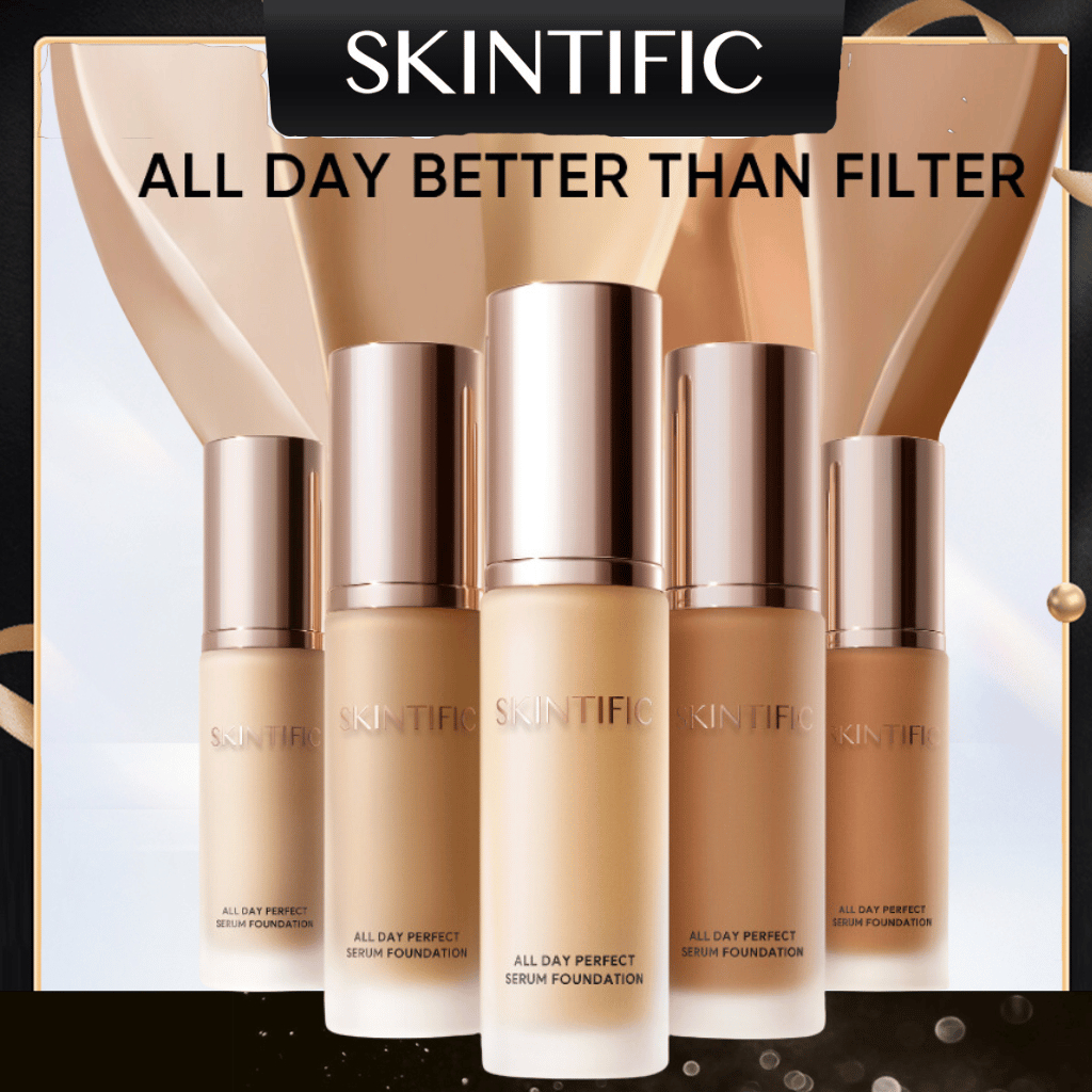 Jual [Pre Order] SKINITIFC All Day Perfect Serum Foundation Full ...