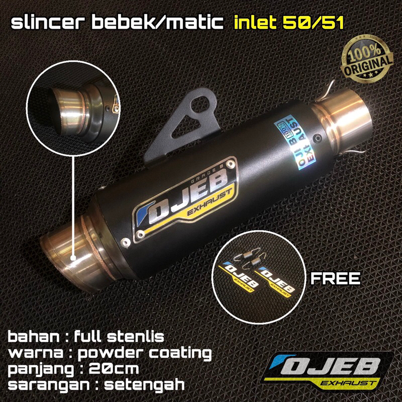 Produk OJEB EXHAUST | Shopee Indonesia