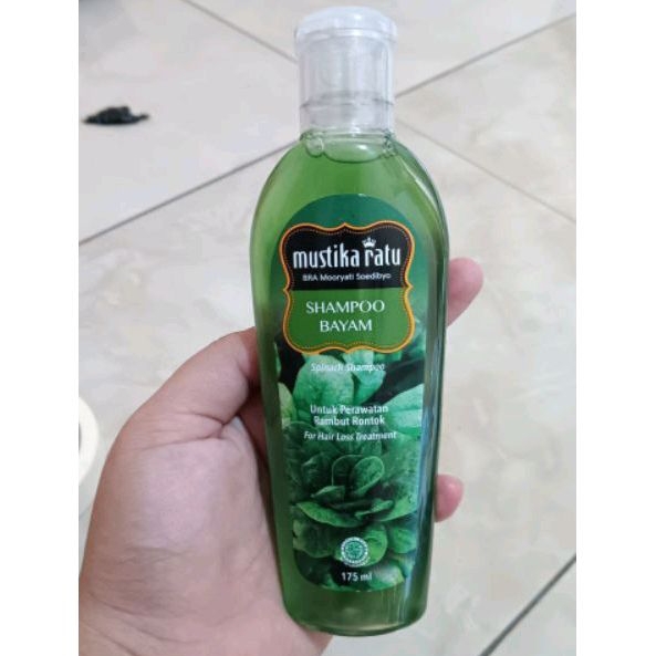 Jual Shampoo Bayam Mustika Ratu 175ml Shopee Indonesia