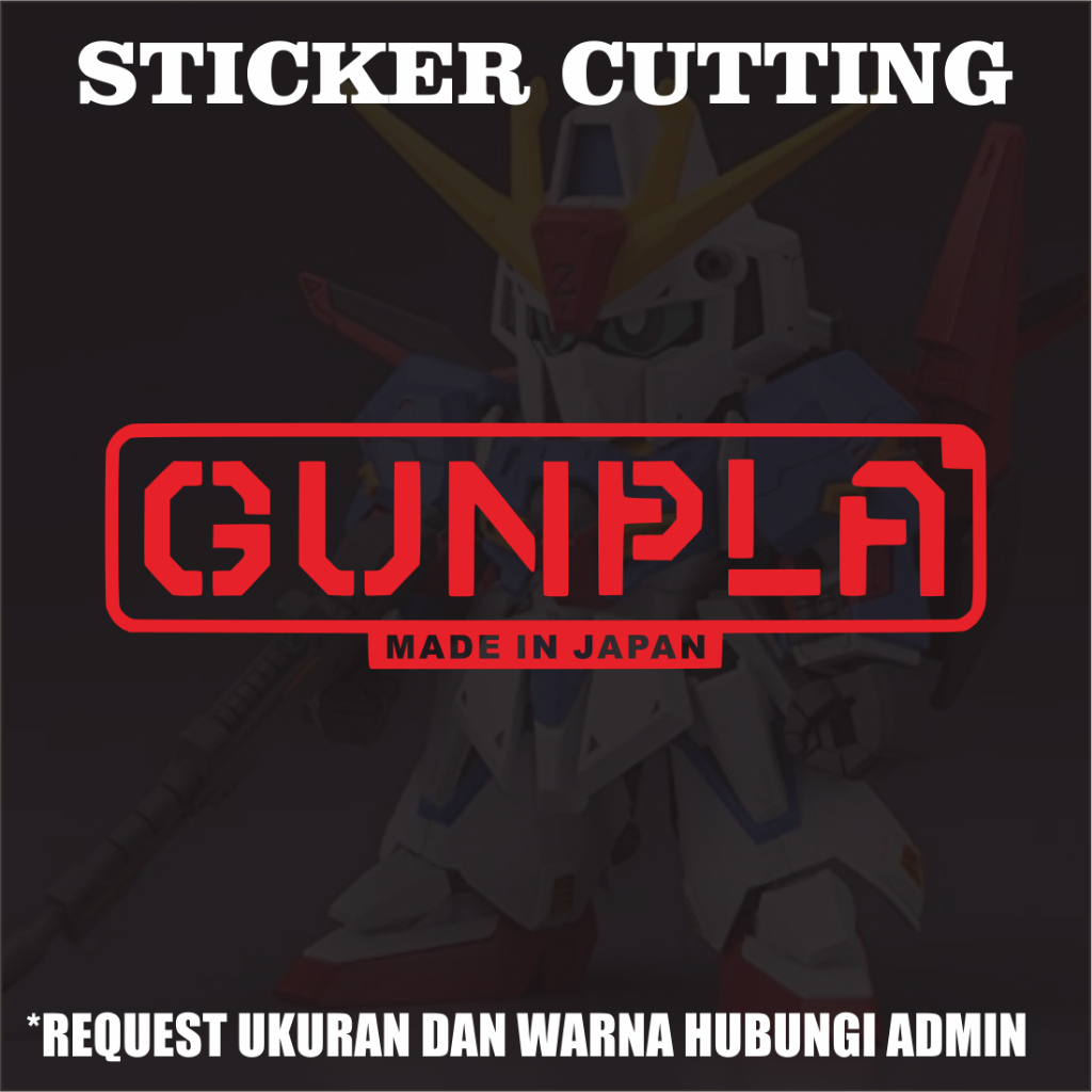 Jual Stiker Cutting Gunpla / Sticker Cutting Shopee Indonesia