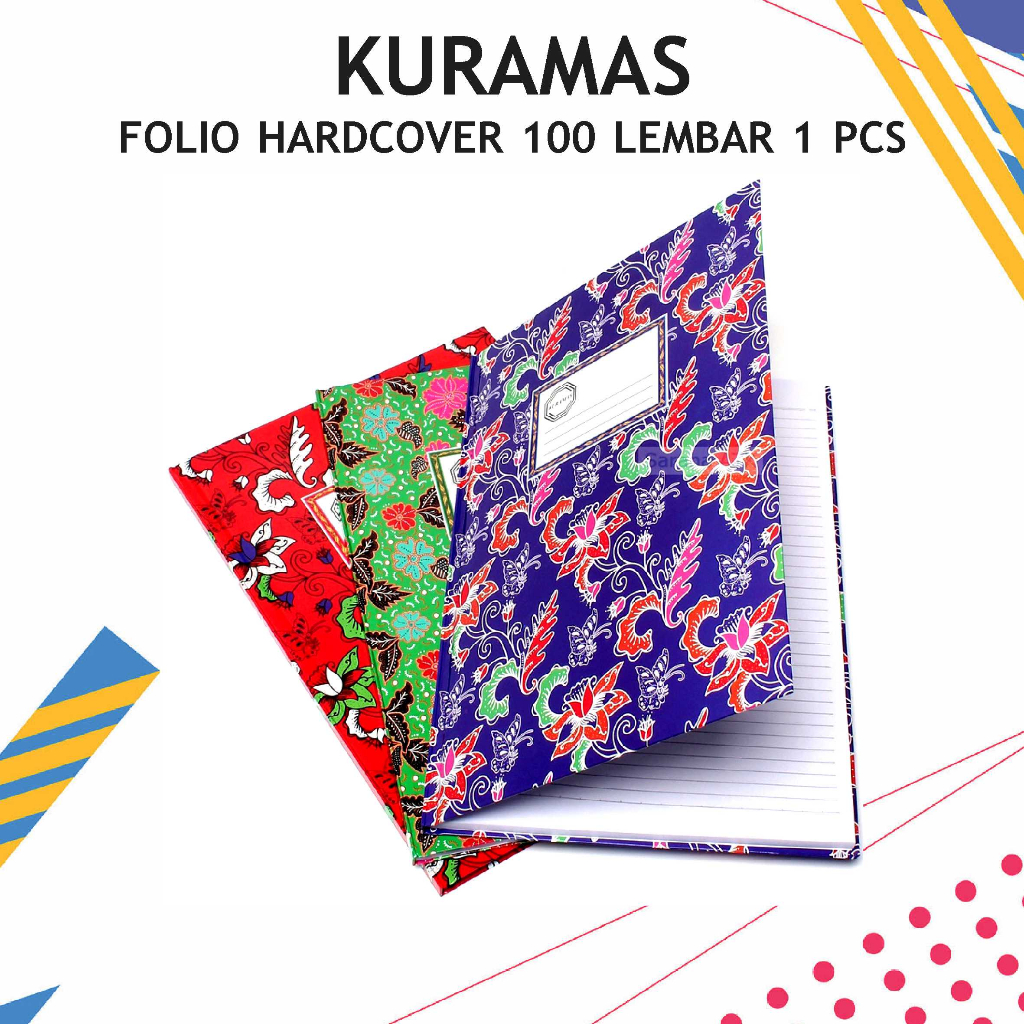 Jual Buku Tulis Folio Hardcover Kuramas 100 Lembar 1pcs Shopee