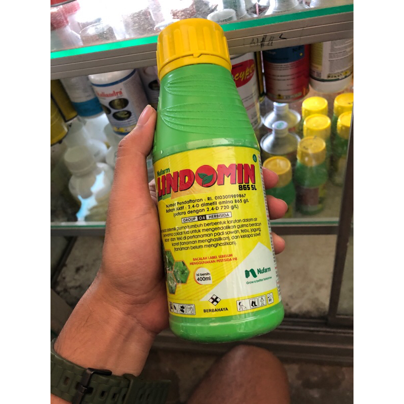 Jual HERBISIDA - LINDOMIN 865SL - 400ML (Dimetil Amina 865sl) | Shopee ...