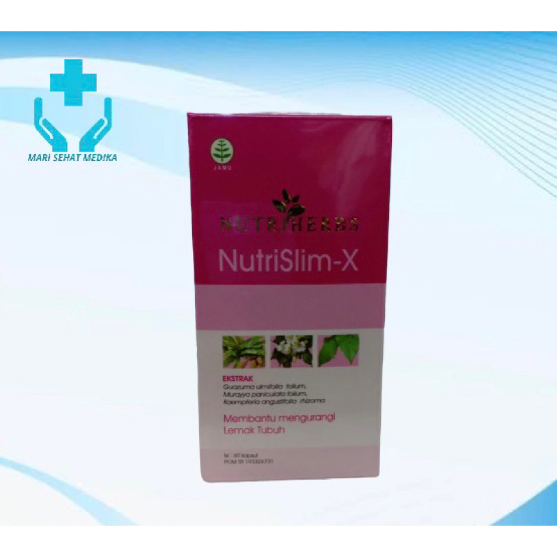 Jual Nutri Herbs Nutri Slim X Botol Kapsul Shopee Indonesia