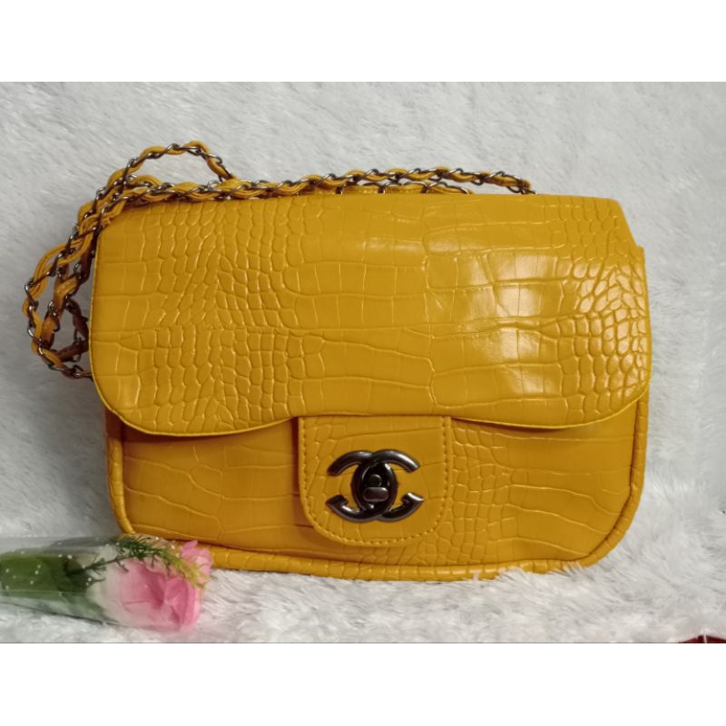 Jual tas kuning cece | Shopee Indonesia