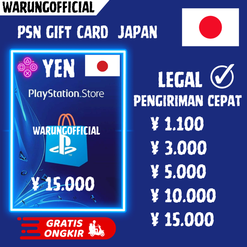 Jual deals psn card