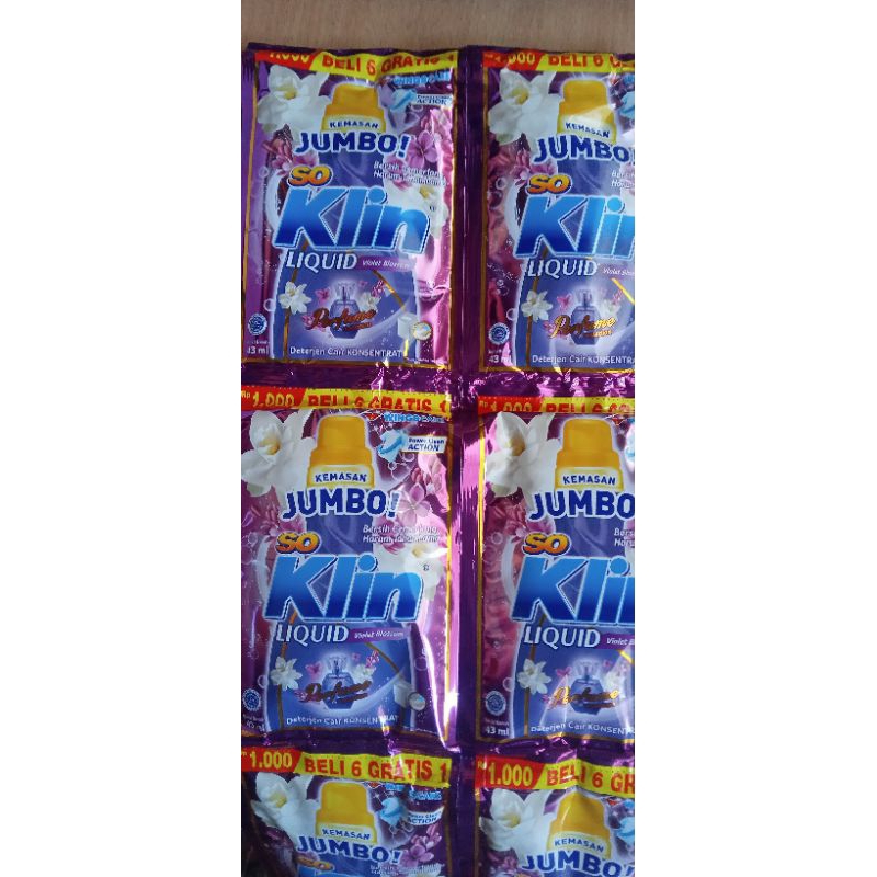 Jual so klin liquid 43 ml (28 sc) | Shopee Indonesia