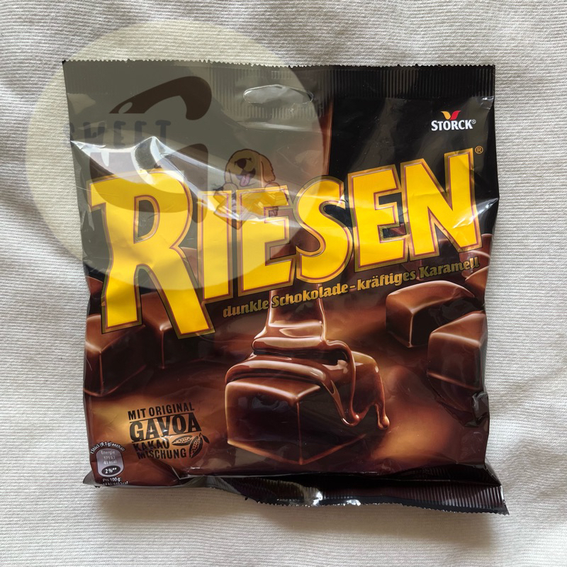 Jual STORCK RIESEN DARK CHOCOLATE CHEWY TOFFEE CANDY 231gr Shopee