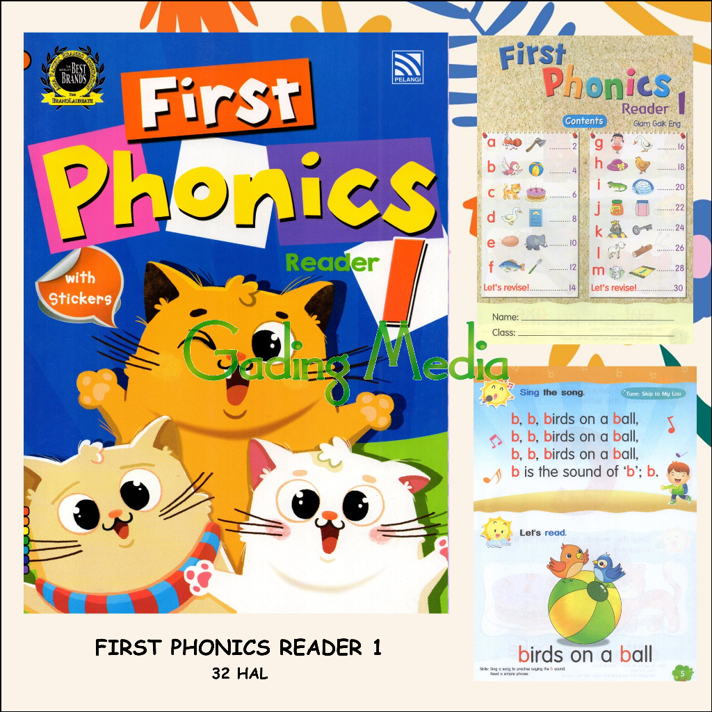 Jual FIRST PHONICS READER 1 | Shopee Indonesia