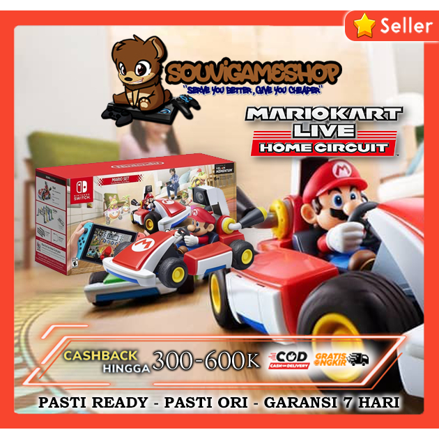 Jual PALING MURAH NINTENDO SWITCH MARIO KART LIVE HOME CIRCUIT