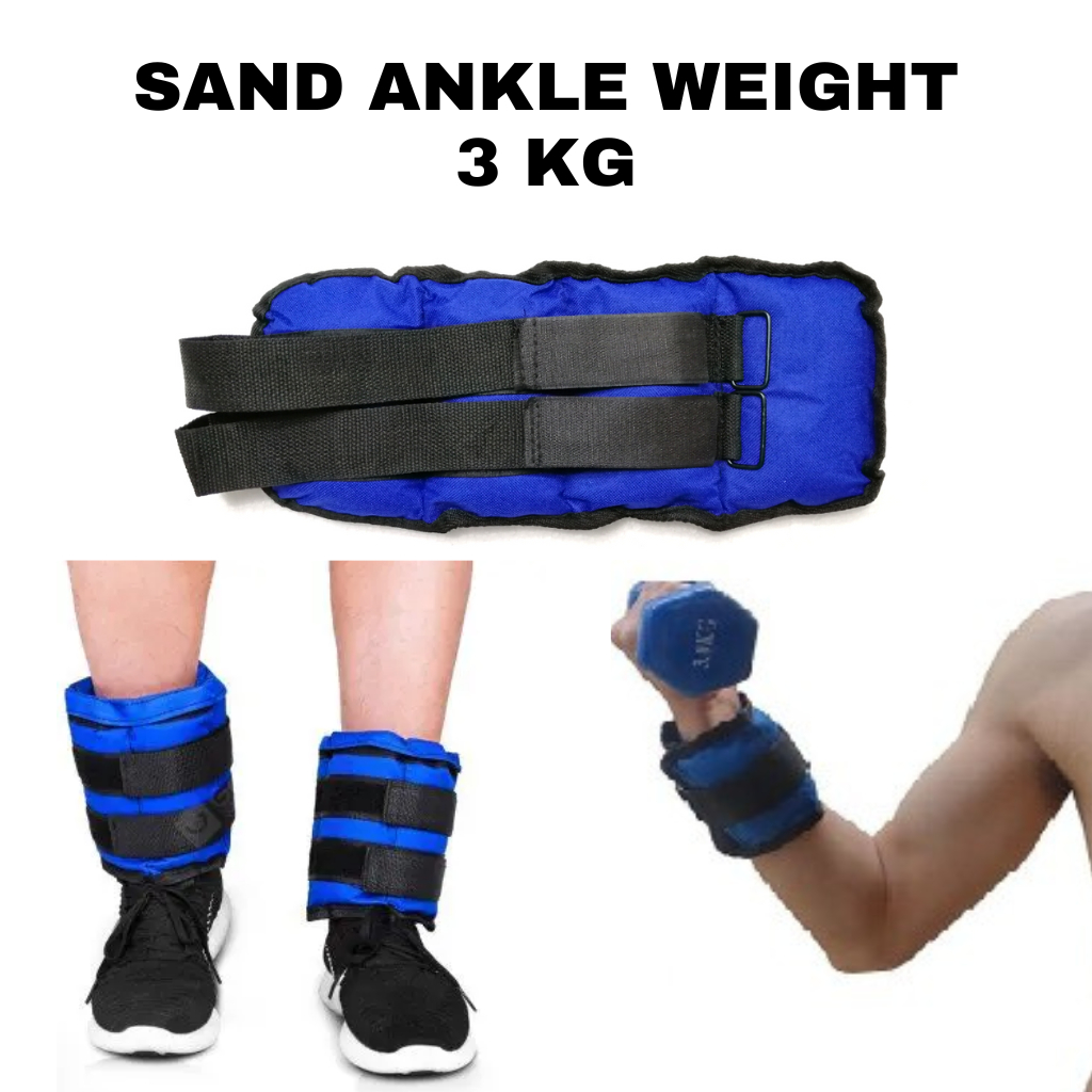 Jual Sand Ankle Weight Pemberat Kaki Tangan 3KG SAW003 Shopee