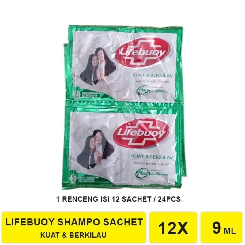 Jual Shampo Lifebuoy Sachet 1 Renceng Isi 12 Sachet Shopee Indonesia