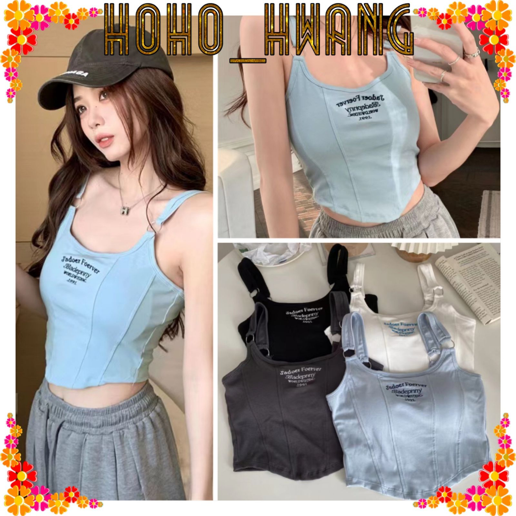 Jual HOHO_HWANG (B-160) TANKTOP BRA || BRA FASHION GYM BRA PUSH UP ...