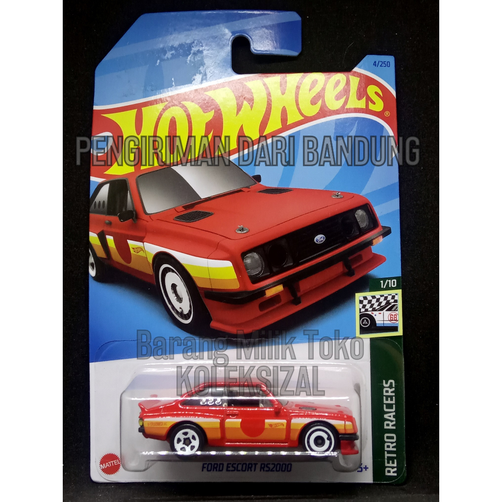 Jual Hot Wheels Ford Escort Rs Merah Retro Racers Shopee Indonesia