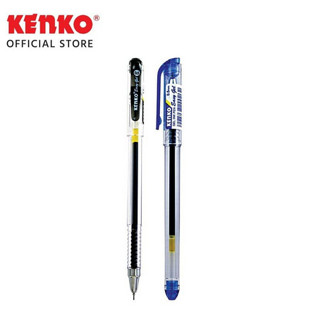 Jual KENKO Gel Pen Easy Gel Pulpen Pena Bolpoin Hitam Biru Merah Kenko 1 PCS Shopee Indonesia