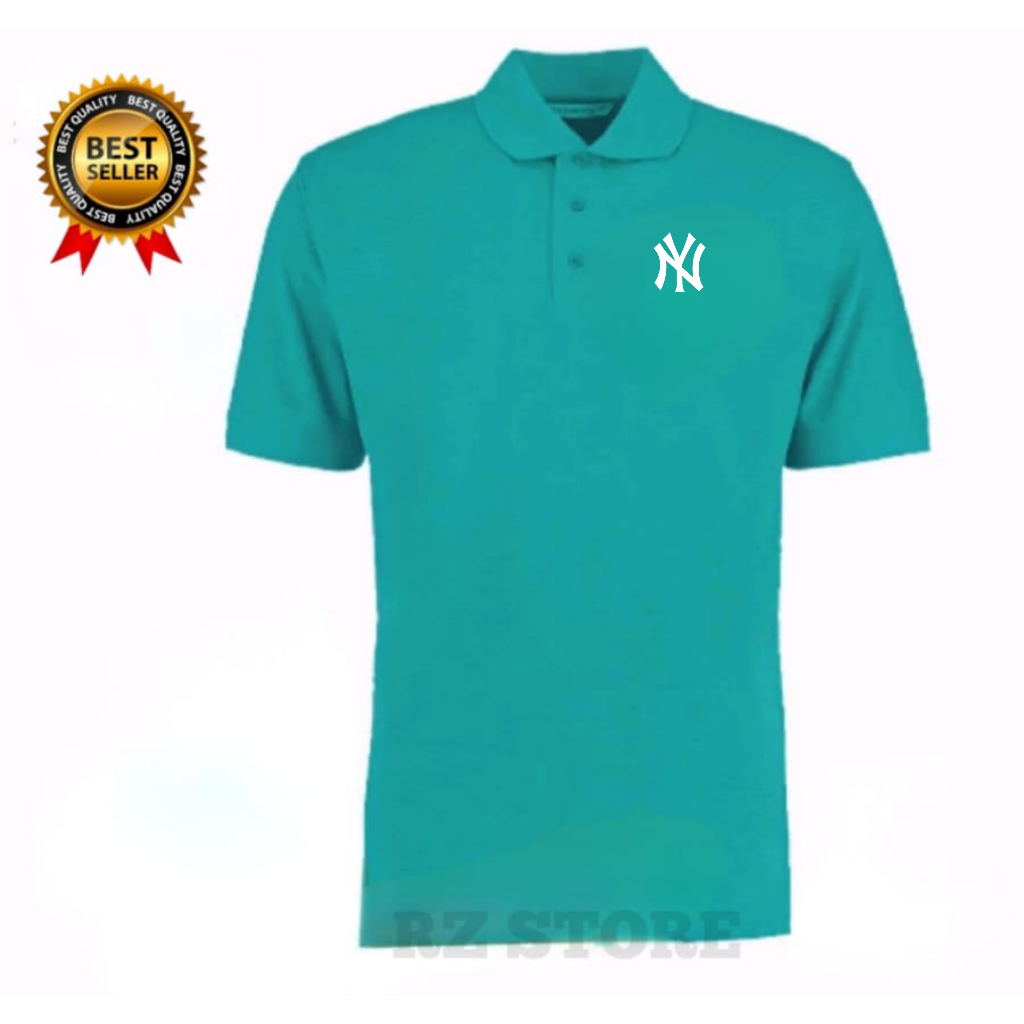 Cole Kaos Polo Lengan Pendek Pria Print Garis Similar main image 1