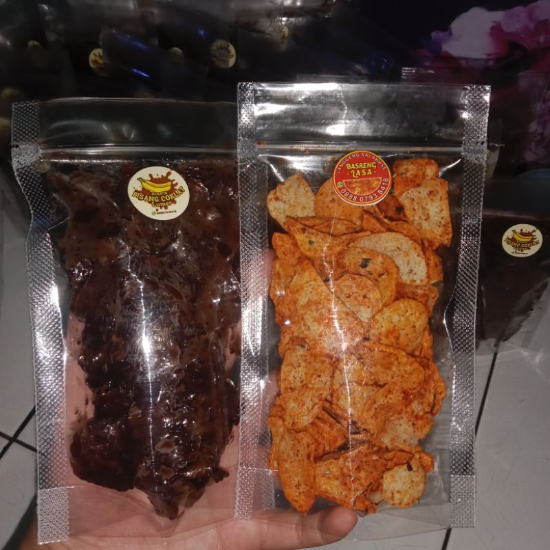 Jual Keripik Pisang Coklat Lumer 1 Kg Shopee Indonesia