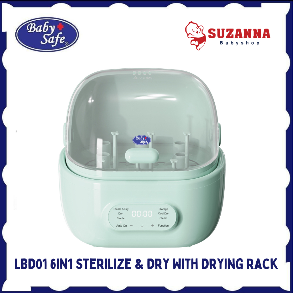 Jual Baby Safe LBD01 - Sterilizer Botol & Dry With Rack | Shopee Indonesia