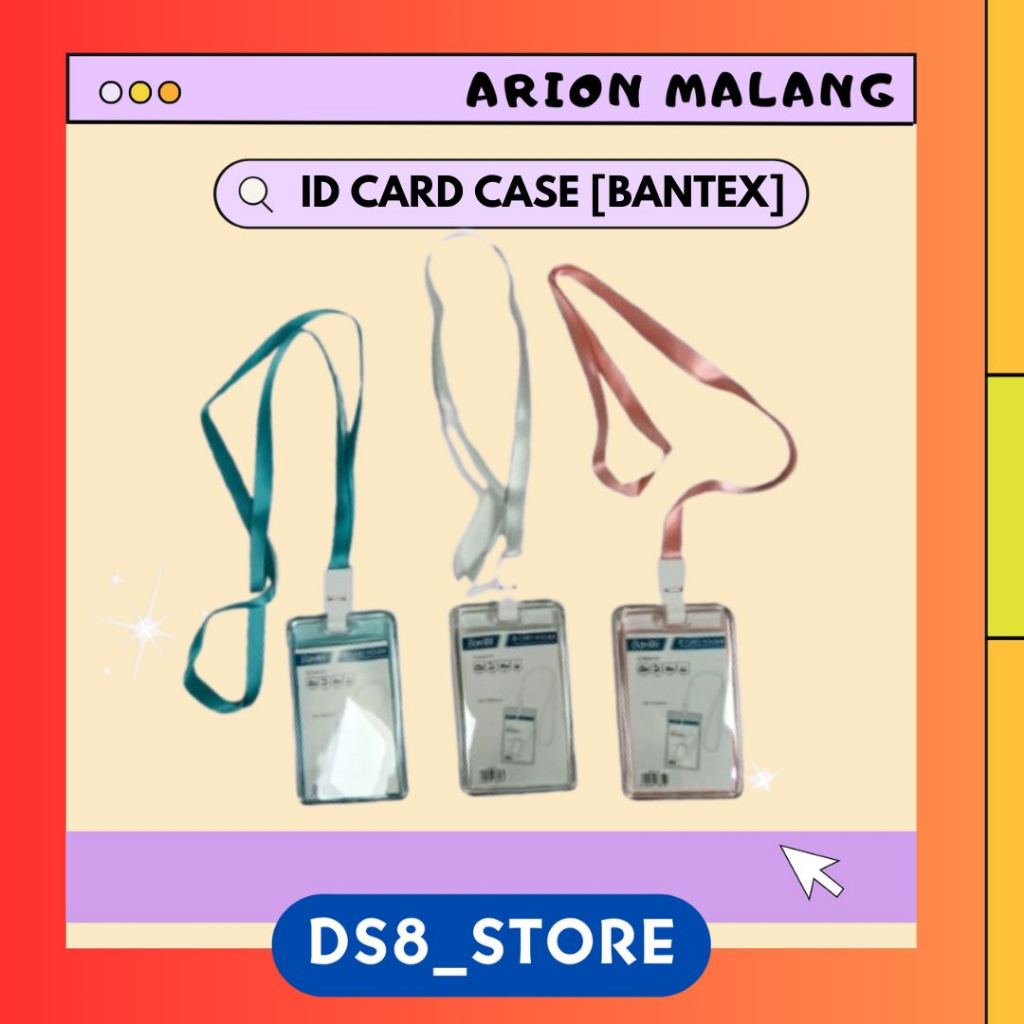 Jual ID CARD CASE POTRAIT / BERDIRI BANTEX | Shopee Indonesia