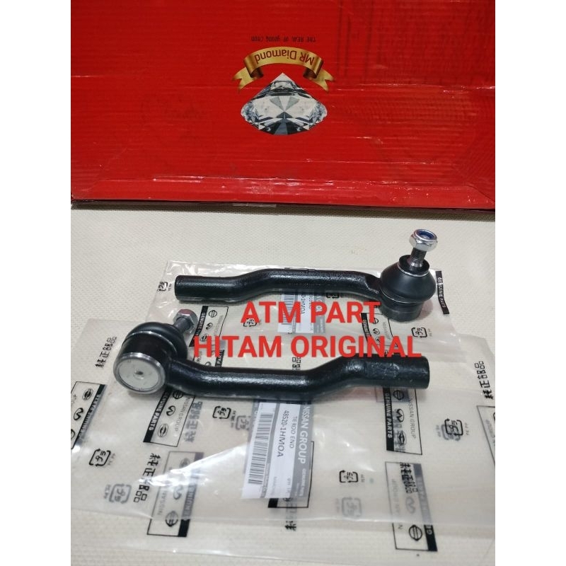 Jual TIE ROD END NISSAN DATSUN GO NISSAN MARCH 1 SET HITAM ORIGINAL L R Shopee Indonesia