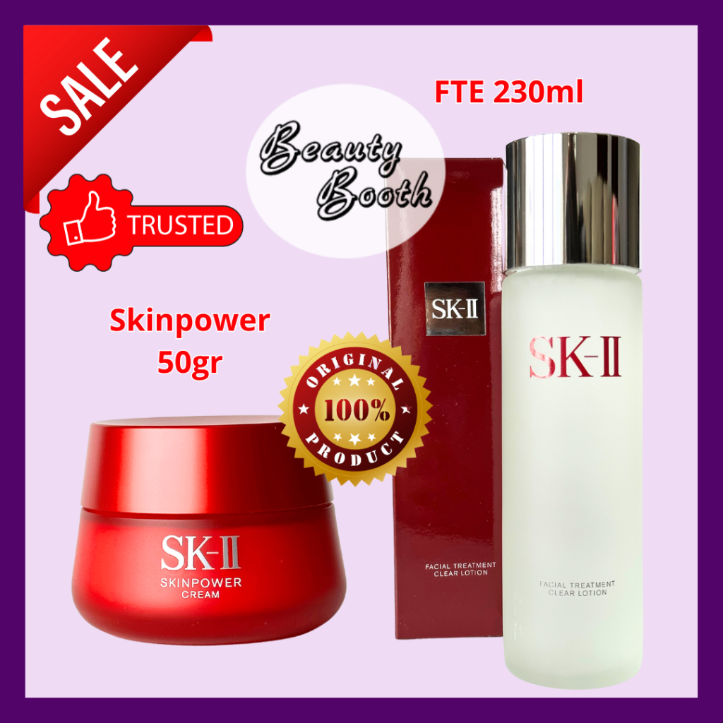 Jual SK-II SKII SK-2 FTE 230ML + Skinpower Renew Cream 50gr Pitera ...