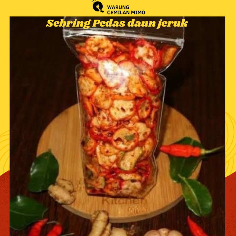 Jual Seblak Kerupuk Kering Sebring Pedas Daun Jeruk Shopee Indonesia