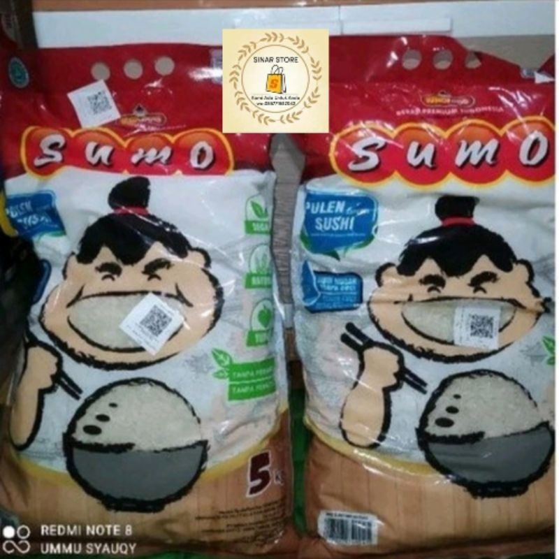 Jual Beras Premium Sumo 5kg | Shopee Indonesia