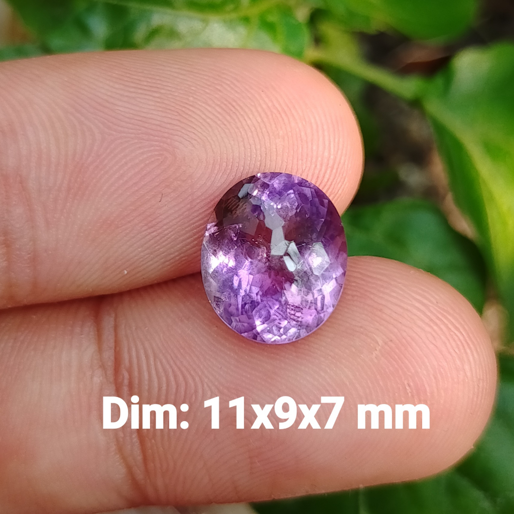 Jual Batu Kecubung Ungu Berkilau Bening Asli Cek Batu Lainnya Ada Ruby Wulung Bacan Akik Zamrud 4244