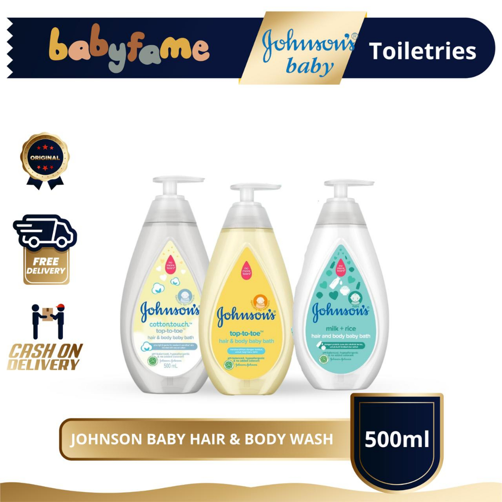 Jual JOHNSON’S BABY BATH Top to Toe 500ml Shopee Indonesia