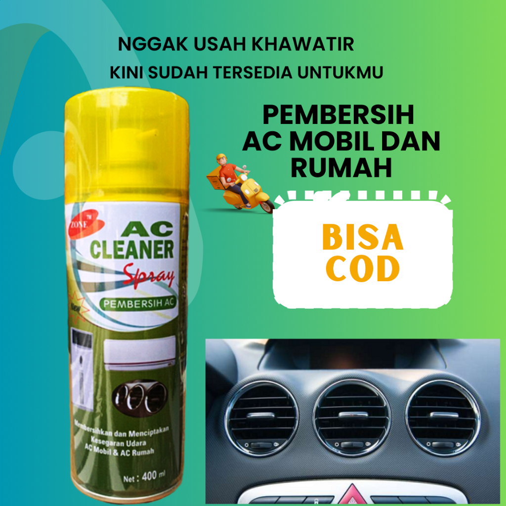 Jual AC Cleaner Spray ZONE 400ml Shopee Indonesia