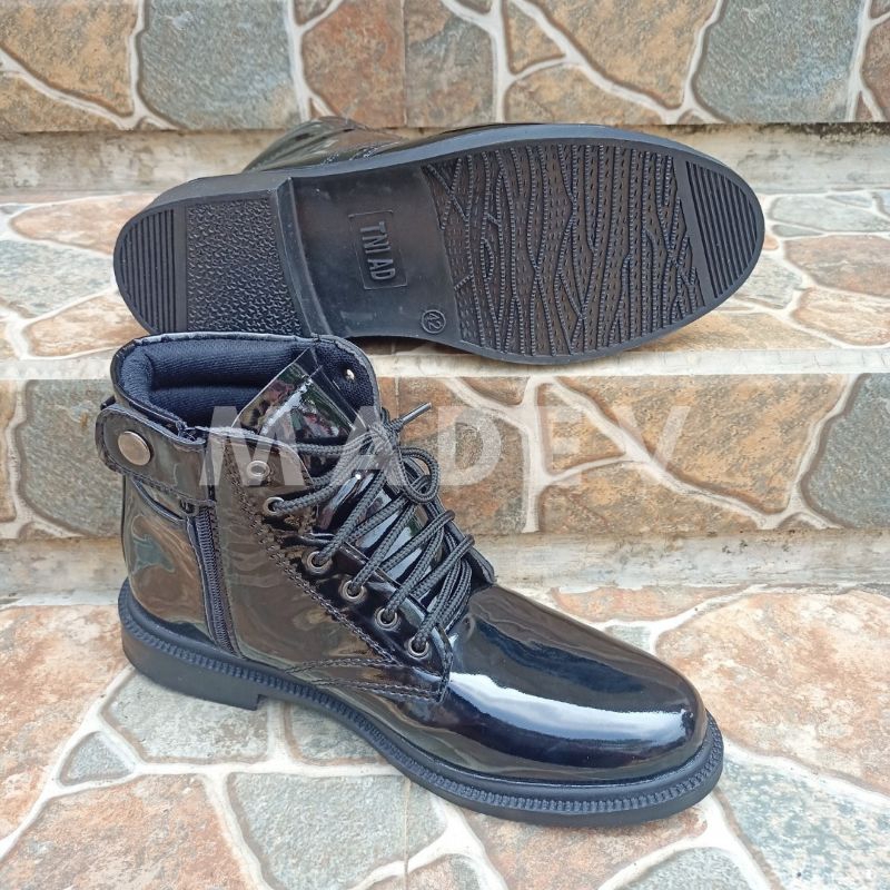 Jual MADEV Sepatu PDH Pantofel Dinas Pria Mengkilap TNI Polri Satpam ...