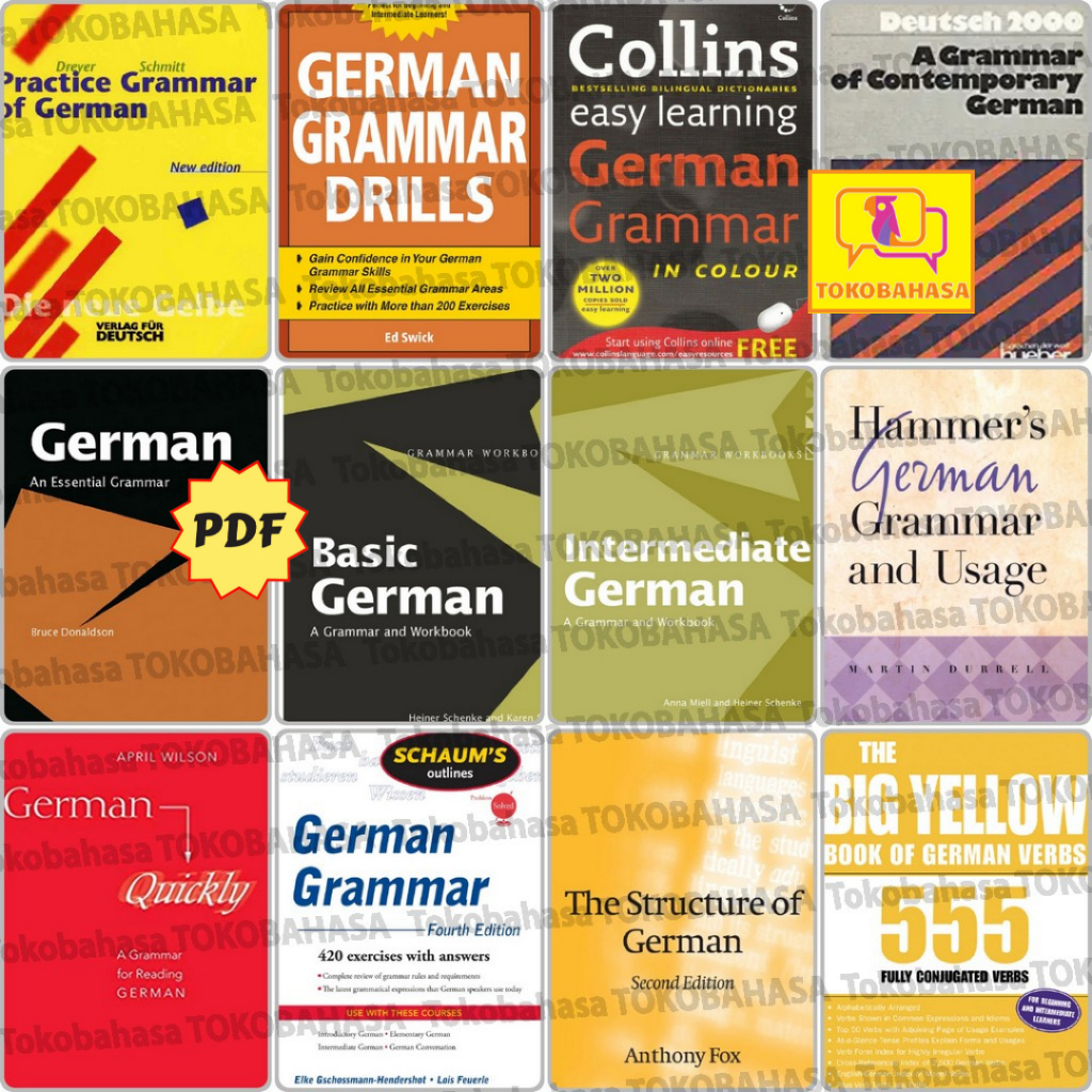 Jual Basic - Intermediate German - Essential Grammar - Contemporary ...