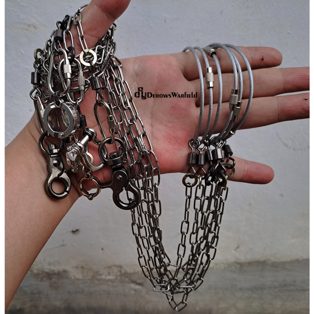 Jual Rantai Burung Paruh Bengkok Stainless Steel Ukuran Besar Rantai ...